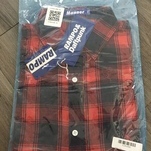 Mens flannel shirt size 3XL